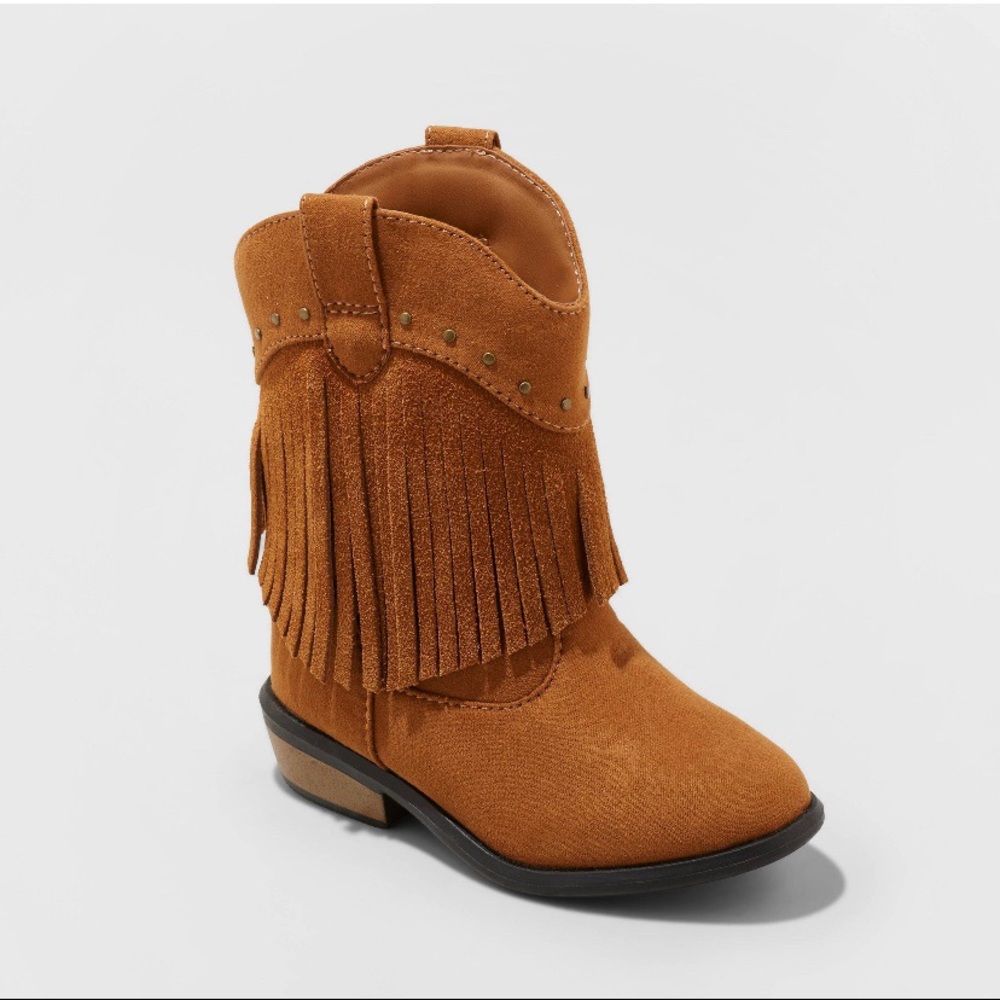 Toddler western Boots with fringe